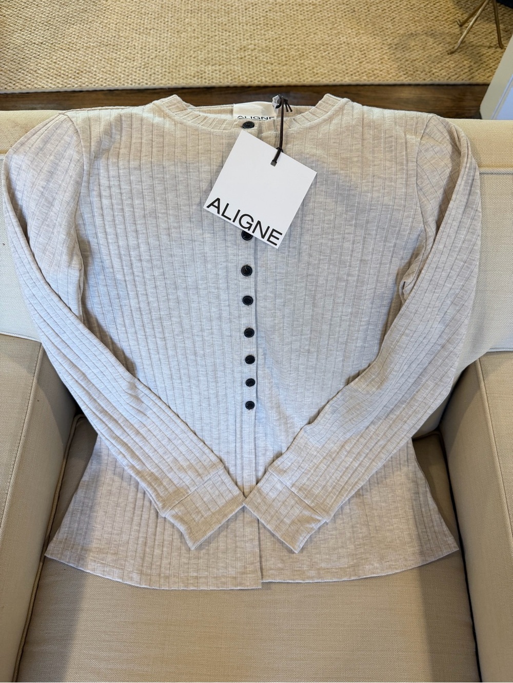 Aligne - Daphne Rib Top - Picture 2 of 2